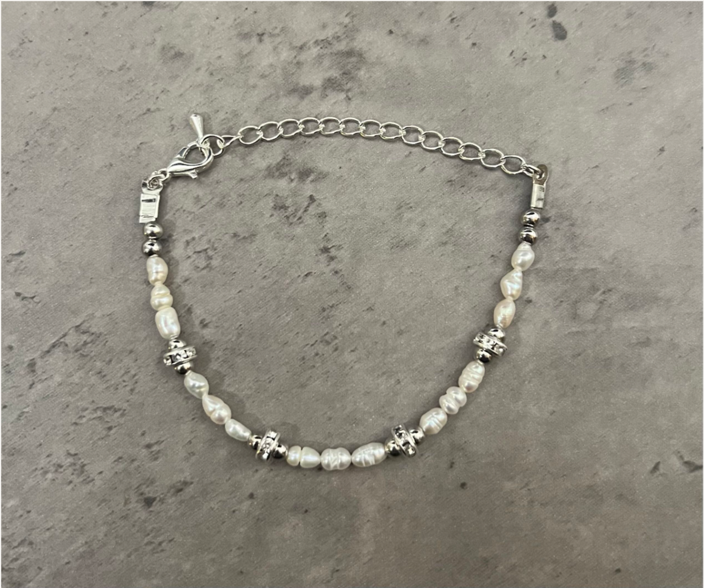 Rhinestone Mini - Freshwater Pearls